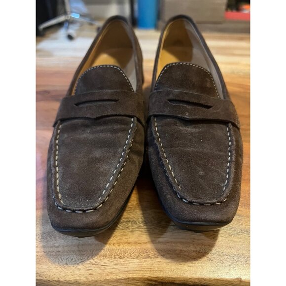 Tods Men’s Brown Leather Loafers - NWOT - Size 8.5‎